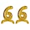 Beistle 26" Gold Self-Standing Foil Balloon Numbers, 2ct.